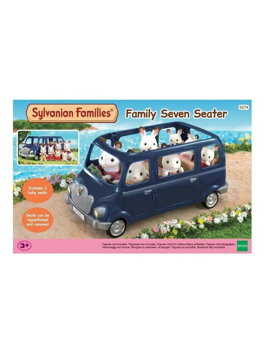 Sylvanian Families Семейный автомобиль, 7 мест