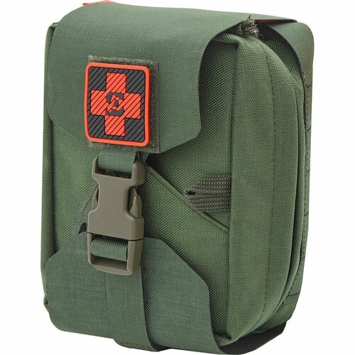 Подсумок для аптечки / медицинский быстросъемный №3 (FASTCLIP) (molle) (Stich Profi), олива