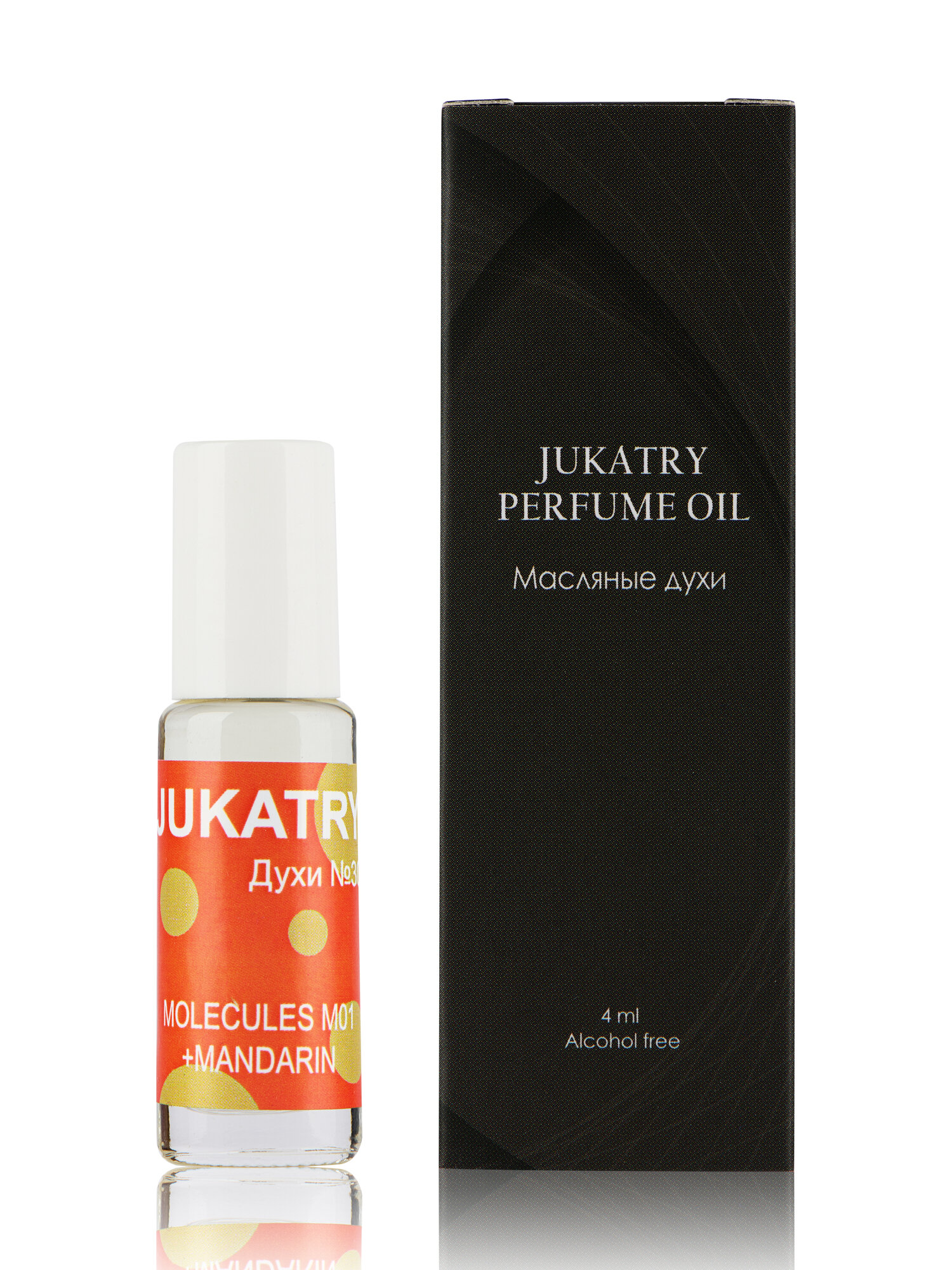 фото Масляные духи Jukatry № 30 по мотивам Molecule 01 + Mandarin, женские, 4 мл