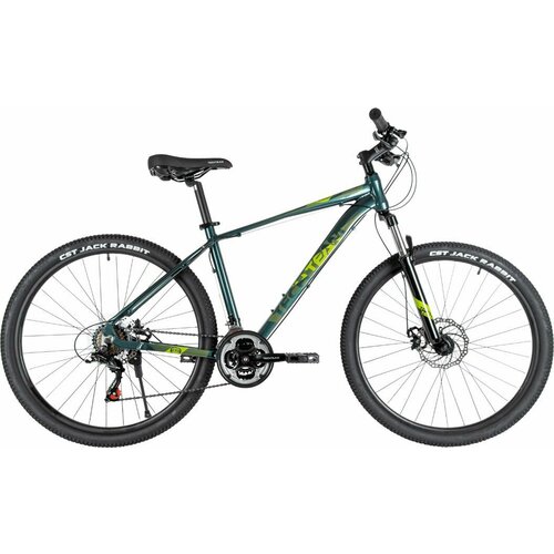 Велосипед горный 275 TECH TEAM Neon 18 зеленый 21скр алюминий 29800₽