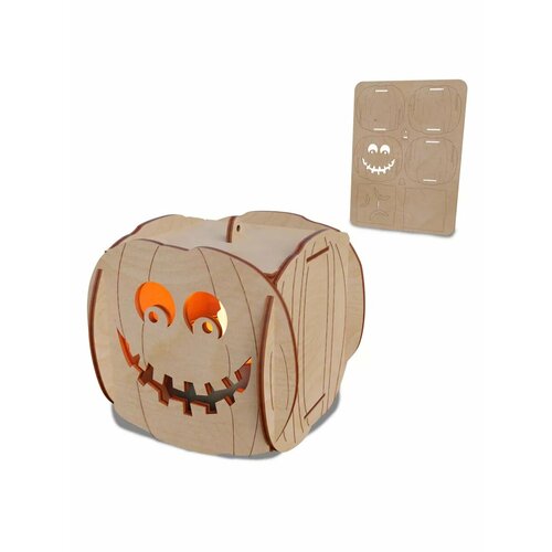 Подсвечник тыква на Хэллоуин