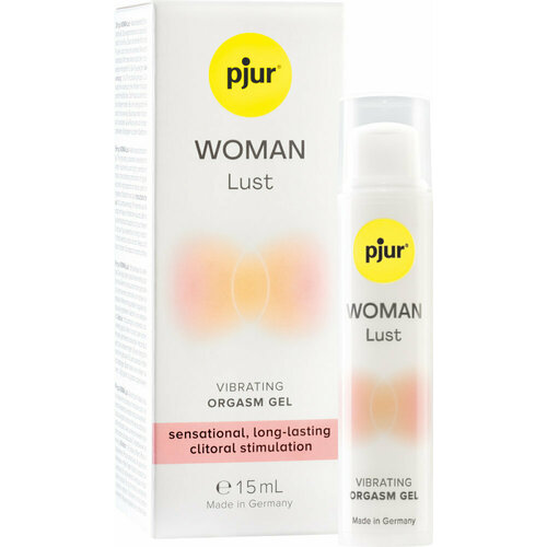 фото Жидкий вибратор pjur woman lust 15 мл со вкусом клубники