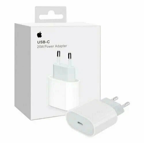 Сетевое зарядное устройство для iPhone, iPad, Арpie 20W USB-C. Power Adapter