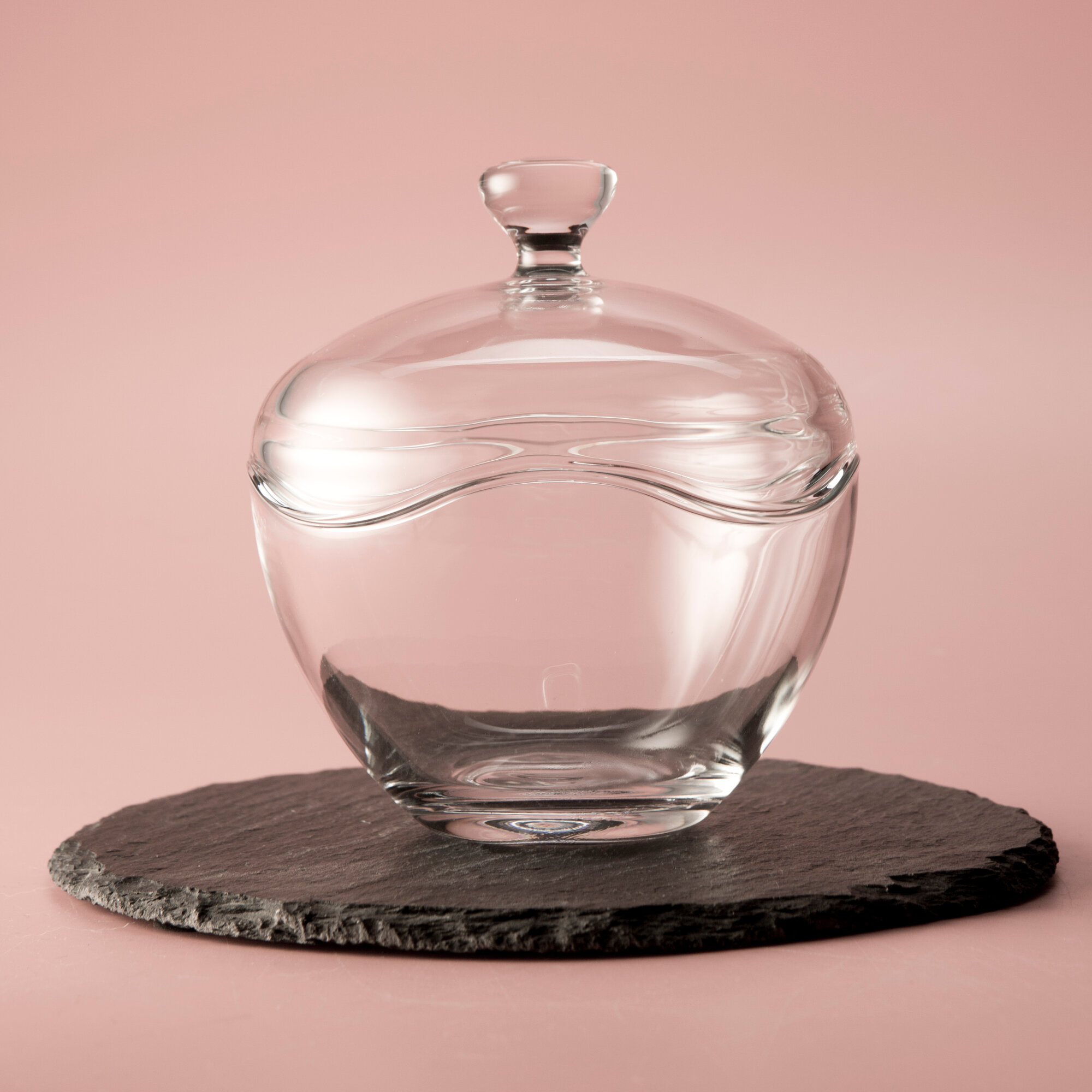 Сахарница стеклянная Pasabahce с крышкой Тоскана, объем 400 мл — фото 1