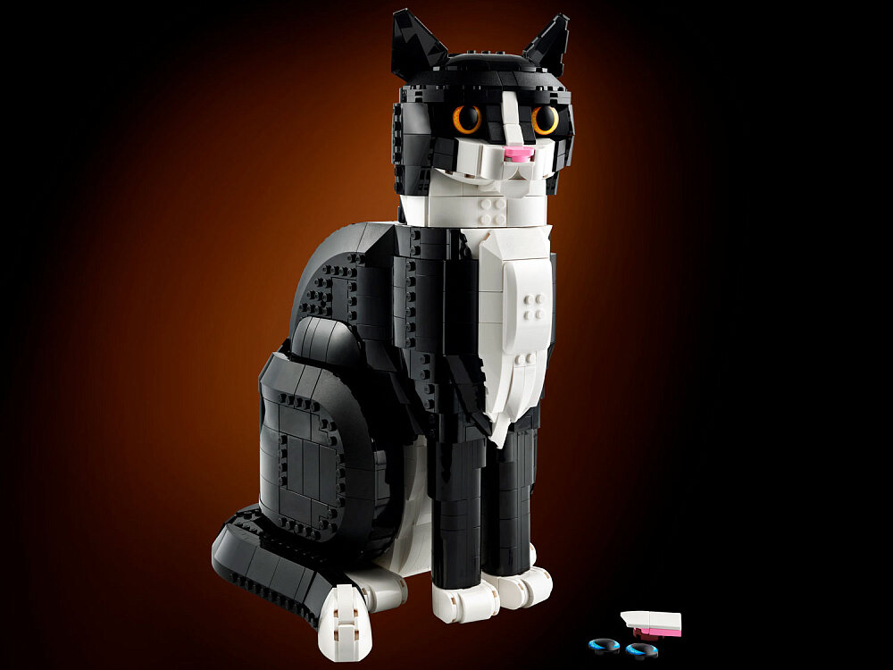 Конструктор LEGO Ideas 21349 Конструктор Чёрно-белый кот