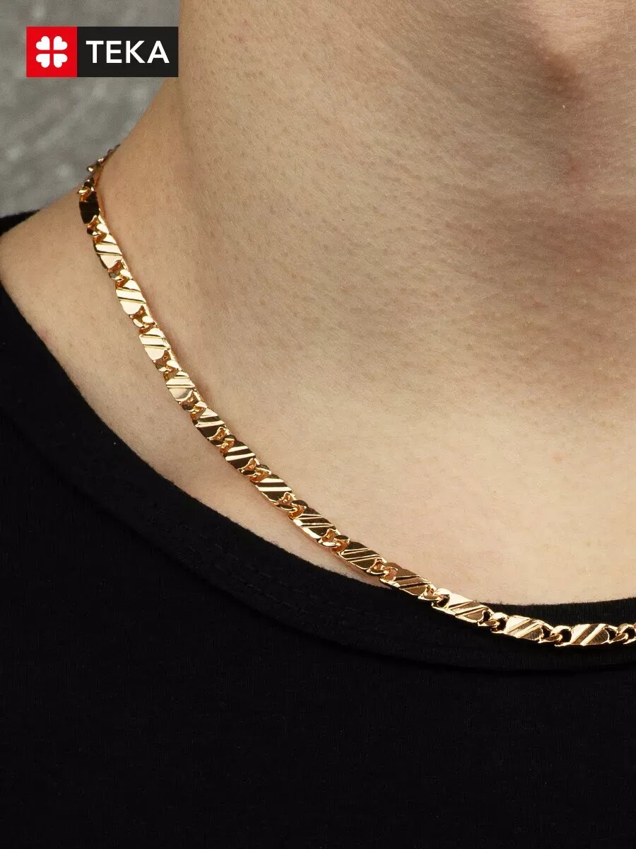 Цепь TEKA, длина 50 см, золотой — фото 1
