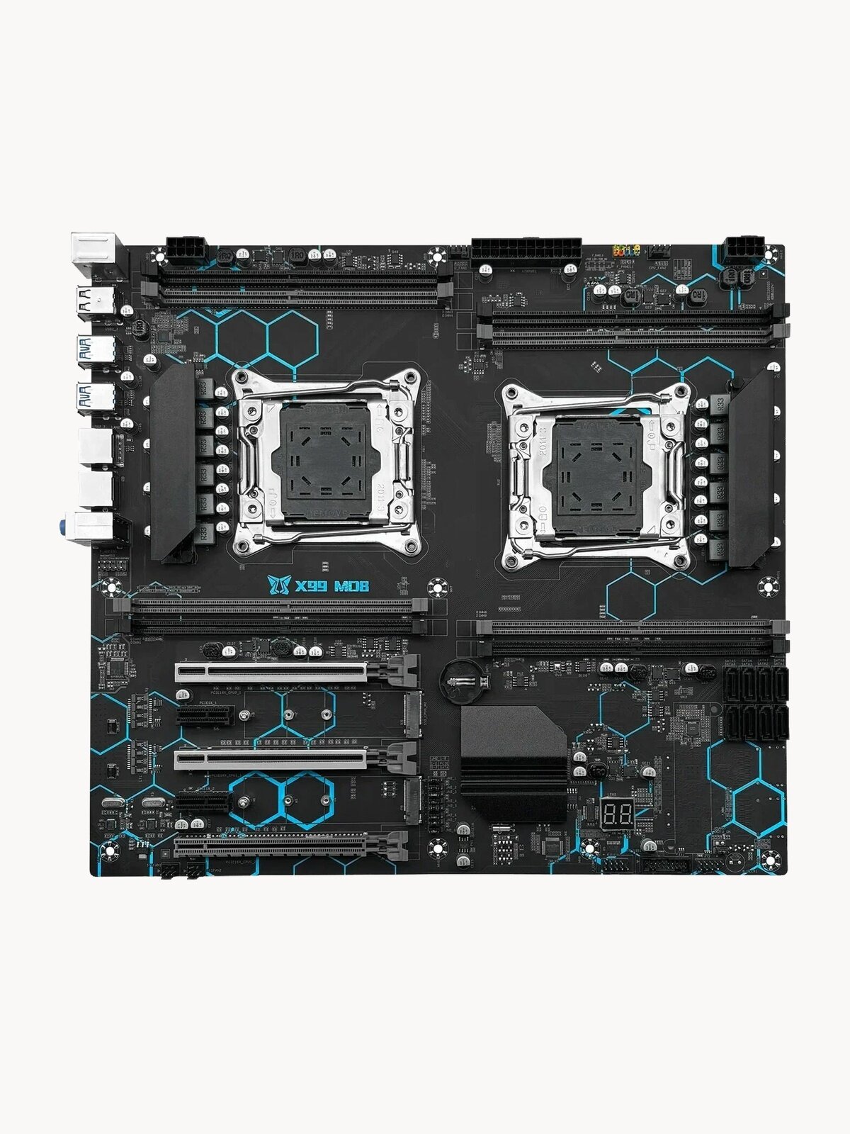 Материнская плата двухпроцессорная Machinist X99 MD8 DUAL