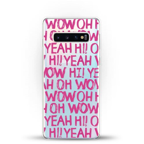 фото Силиконовый чехол oh yeah на samsung galaxy s10 andy & paul