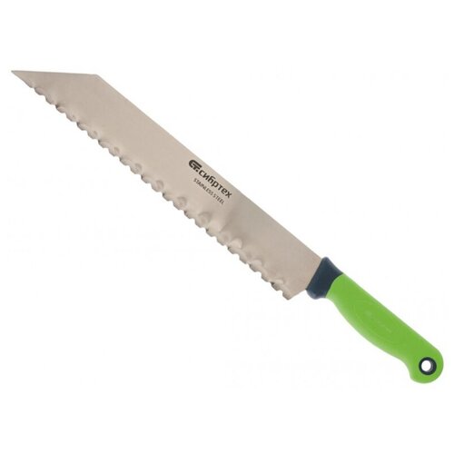 фото Нож для резки теплоизоляционных панелей сибртех, обрезинен.рукоять (79025)