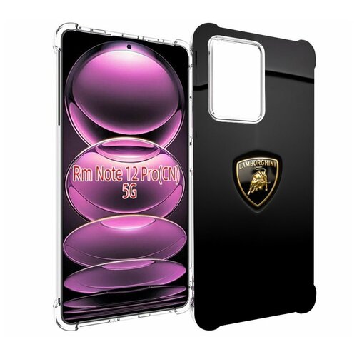 чехол mypads lamborghini ламба 3 для samsung galaxy xcover pro 1 задняя панель накладка бампер Чехол MyPads lamborghini ламба 3 для Xiaomi Redmi Note 12 Pro / POCO X5 Pro задняя-панель-накладка-бампер