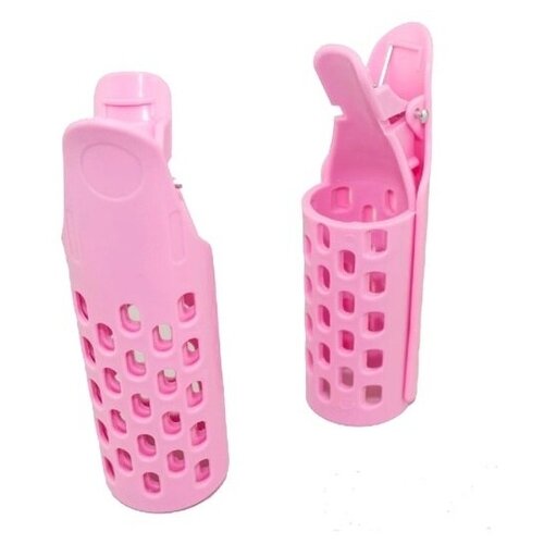 Купить Набор бигуди Valexa БЛ-1 для челки, d-30мм 2 шт. розовые, розовый, пластик