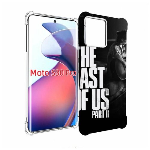 Чехол MyPads The Last of Us Part II Элли для Motorola Moto S30 Pro задняя-панель-накладка-бампер чехол mypads the last of us part ii для infinix hot 12 pro задняя панель накладка бампер