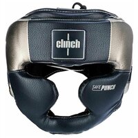 Шлем боксерский Clinch Punch 2.0 Full Face темносине-бронзовый (размер XL)