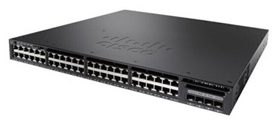 Коммутатор CISCO WS-C3650-48PS-S