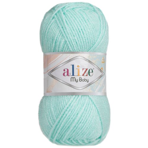 Купить Пряжа для вязания Ализе My Baby (100% акрил) 5х50г/150м цв.189 св.бирюзовый ALIZE