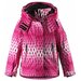 Горнолыжная куртка Reima для девочек, капюшон, карманы, светоотражающие элементы, утепленная, водонепроницаемая, размер 128, розовый