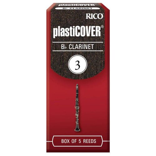 Трость (5 шт. в наборе) Rico Plasticover RRP05BCL300 черный