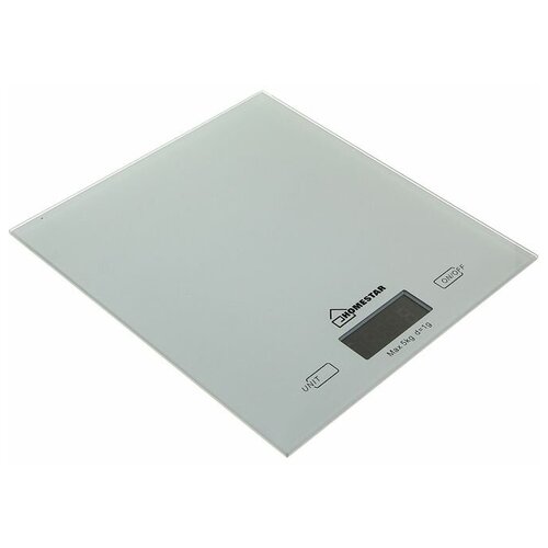 фото Весы кухонные homestar hs-3006, электронные, до 5 кг, серебристые mikimarket