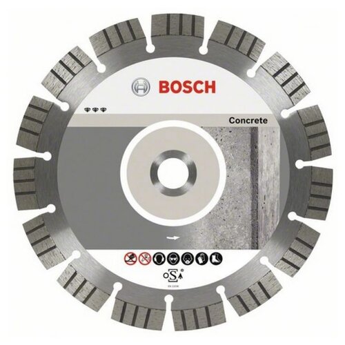 Диск алмазный отрезной BOSCH Best for Concrete 2608602654, 180 мм 1 шт.