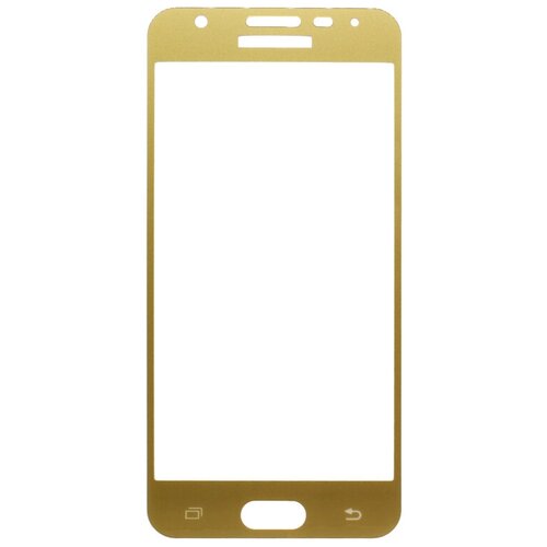 Защитное стекло для Samsung G570F Galaxy J5 Prime (полное покрытие) (золотое) защитное стекло для samsung j5 prime g570f