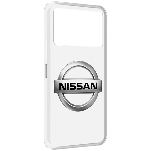 Чехол MyPads nissan-ниссан-3 мужской для Infinix NOTE 12 VIP (X672) задняя-панель-накладка-бампер