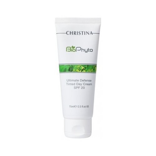 Christina Ultimate Defense Tinted Day Cream SPF 20 Увлажняющий крем с камелией, 75 мл.