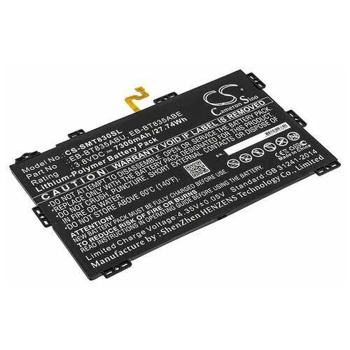 Аккумулятор для Samsung Galaxy Tab S4 (EB-BT835ABU, GH43-04830A) аккумулятор для samsung galaxy tab s4 eb bt835abu gh43 04830a