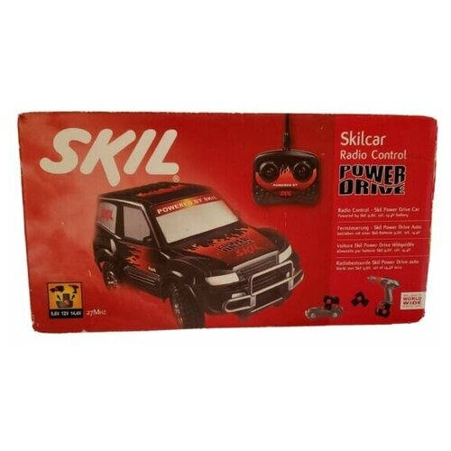 SKIL SKILCAR RADIO CONTROL POWER DRIVE 9,6V---12V. 14.4V Машинка радиоуправляюмый