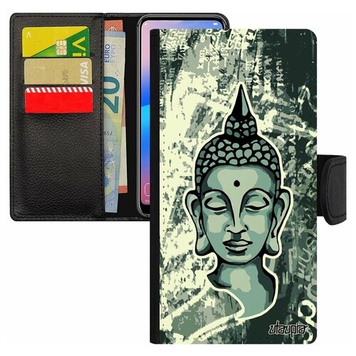 фото Чехол-книжка на мобильный samsung galaxy s7 edge, "будда" мандала азия utaupia