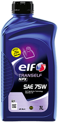 Трансмиссионное масло Elf Tranself NFX 75W 1л (полная замена NFJ 75W80 GL4+)