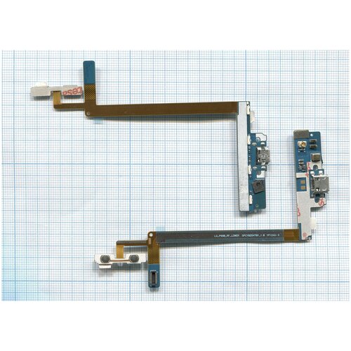 Плата разъема питания с микрофоном для LG Optimus 2X P990 плата разъема питания с микрофоном для lg l70 d320 d280
