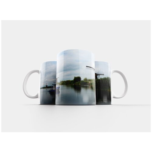 фото Кружка "миллс, ветряные мельницы, kinderdijk" 320 мл lotsprints