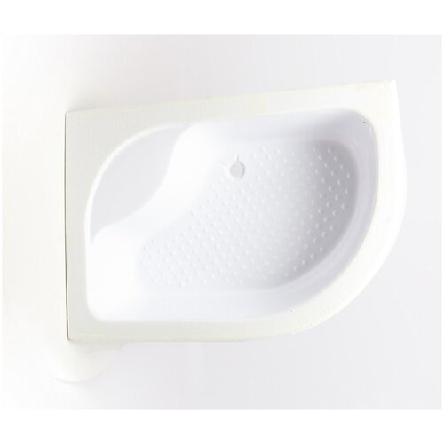 Поддон для душа акриловый Sean 120х85х45 полукруг, на металлическом каркасе, правый