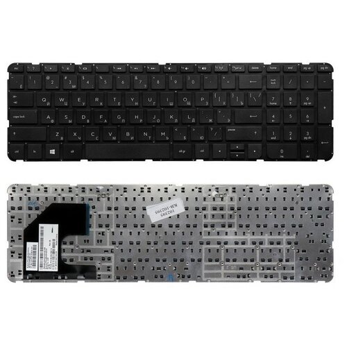 Клавиатура для ноутбука HP Pavilion Sleekbook 15-b041sf черная 120000₽