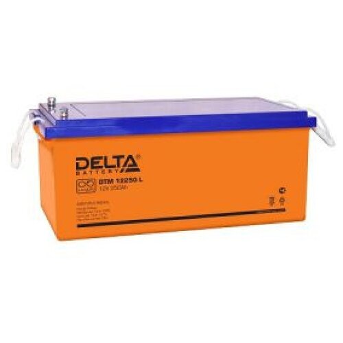 Аккумуляторная батарея DELTA Battery DTM 12250 L 12В 250 А·ч аккумуляторная батарея delta battery dtm 1255 l 12в 55 а·ч