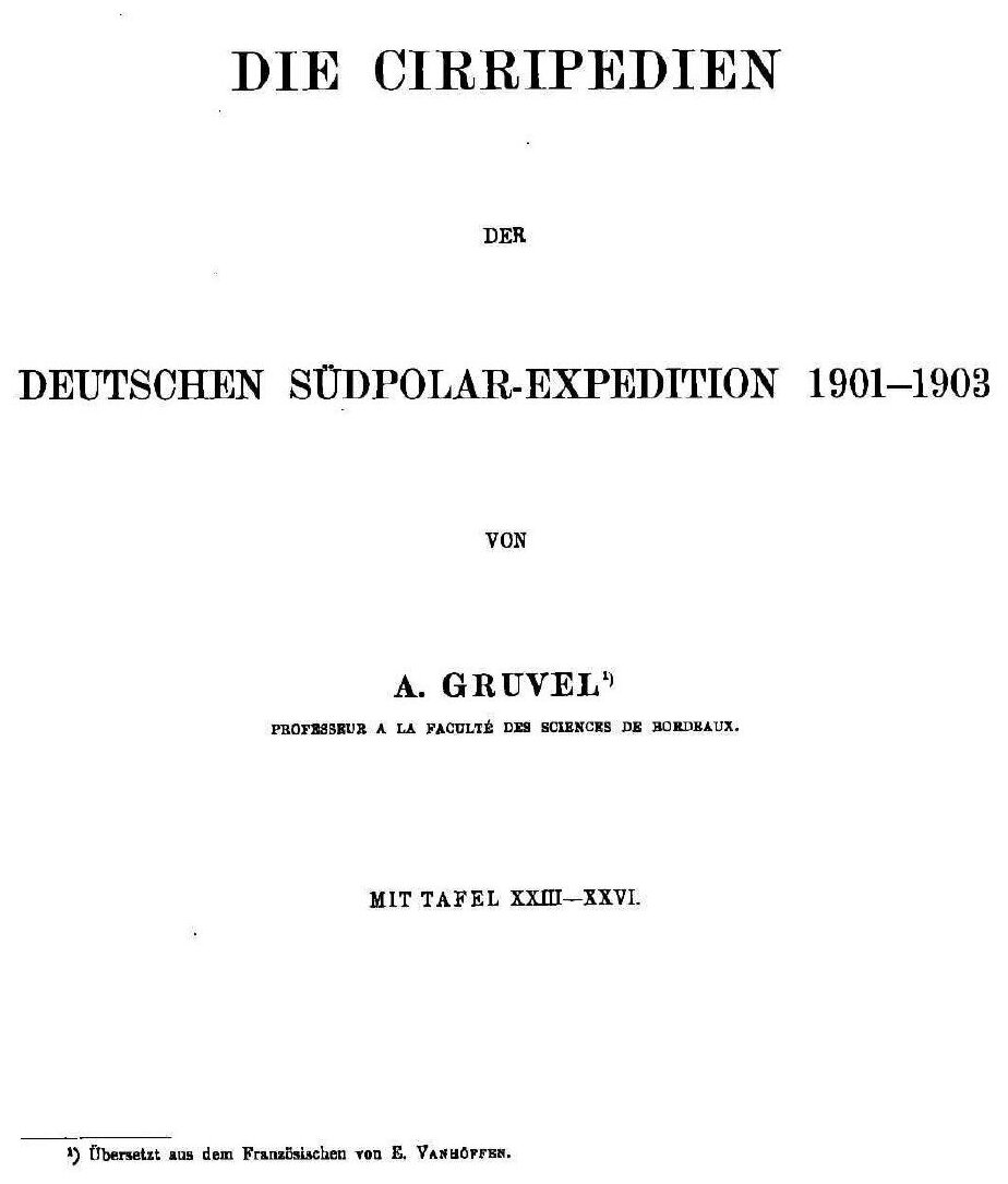 Die cirripedian der Deutschen Sudpolar-Expedition 1901-1903 - фото №2