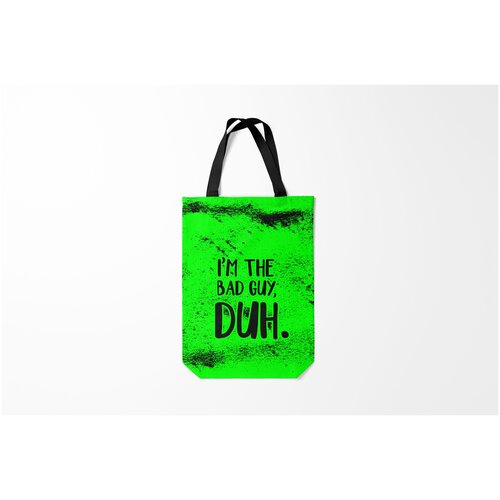 фото Сумка-шоппер / 31х42 см / разная музыка / billie eilish im the bad guy duh burnettie