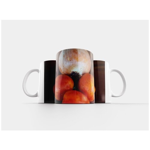 фото Кружка "помидор, лук, свежий" 320 мл lotsprints