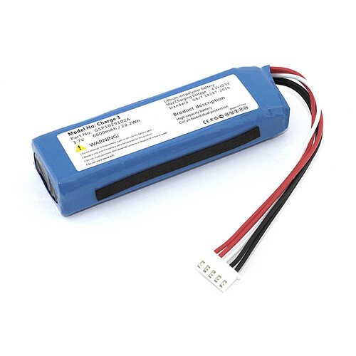 фото Аккумуляторная батарея для jbl charge 3 gsp1029102a 6000mah 3,7v (обратная полярность) oem