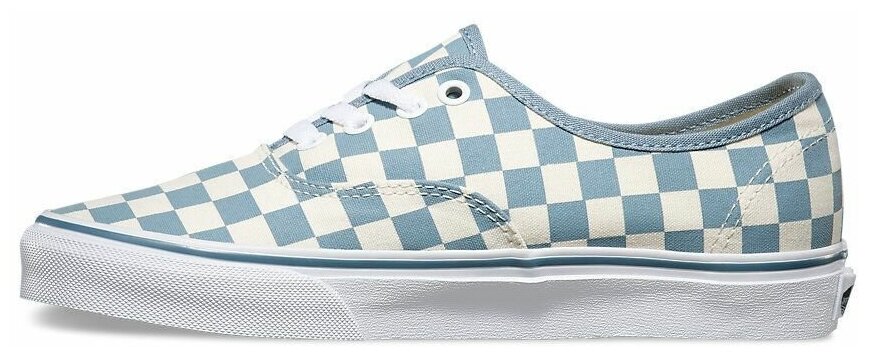 vans authentic checkerboard blue
