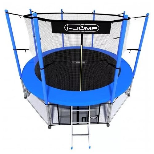 Каркасный батут i-JUMP Classic 16ft 488х488х270 см , blue