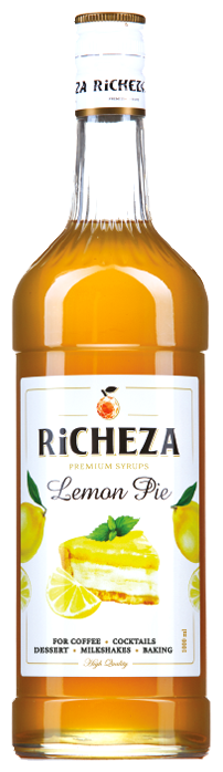 Richeza Сироп для кофе и коктейлей Лимонный пирог 1 литр