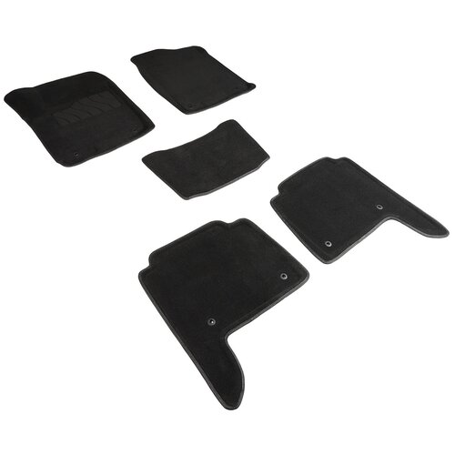 фото Ворсовые 3d коврики в салон seintex для infiniti qx80 2013-н.в. (черные)