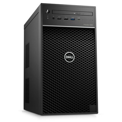 фото Компьютер dell precision 3650 mt 3650-0304 (intel core i9 11900, 2.5 ghz - 5.2 ghz, 32768 mb, 1000 gb ssd, dvd+/-rw, nvidia geforce rtx 3090 24576 mb, 1000w, windows 10 professional, клавиатура + мышь, черный (3650-0304))