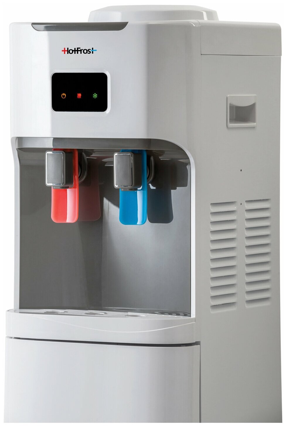 Кулер для воды HOT FROST V115B, напольный, нагрев/охлаждение компрессорное, холодильник, 2 крана - фотография № 4