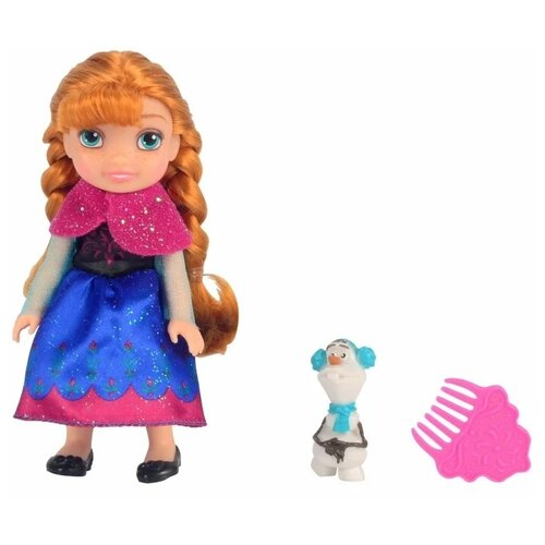 Disney Кукла Анна Холодное Cердце с аксессуарами 15 см 09032