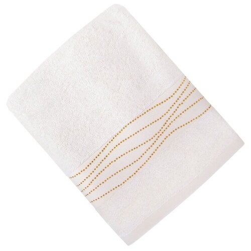 фото Tana home collection полотенце kristall цвет: молочный (50х90 см) br41766