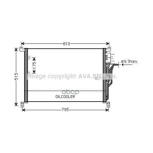 Радиатор Кондиционера Ava арт. AI5301