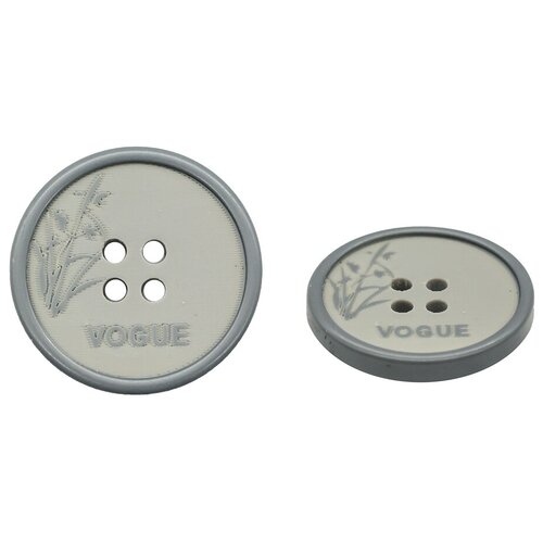 MA108 Пуговица 40L (25мм) 4пр. (Gray2 (серый2))
