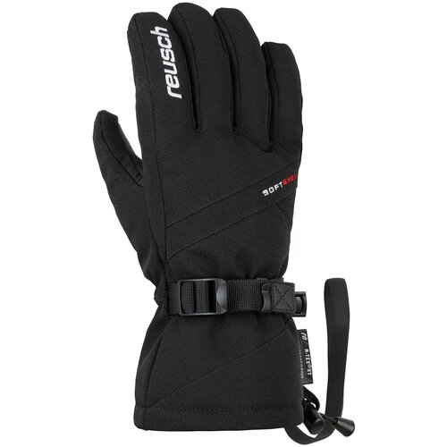 фото Перчатки горнолыжные reusch 2021-22 outset r-tex xt black/white (inch (дюйм):6.5)